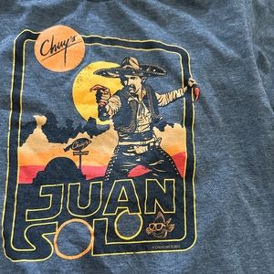 EUC Chuy’s Juan Solo T-shirt Size Medium